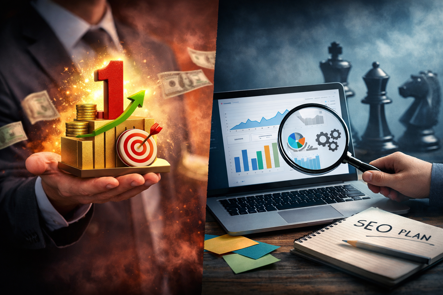SEO Garantien: Warum Ranking-Versprechen kritisch zu bewerten sind